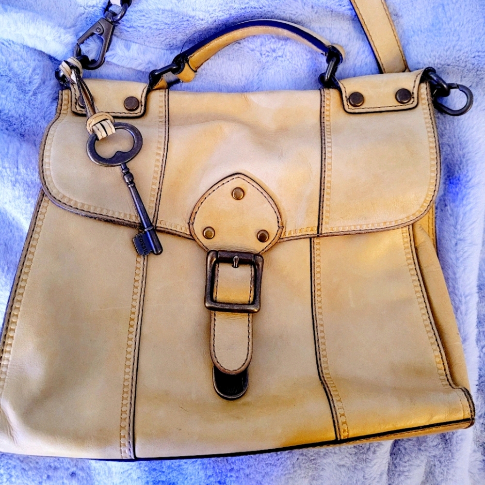 Fossil vintage revival satchel